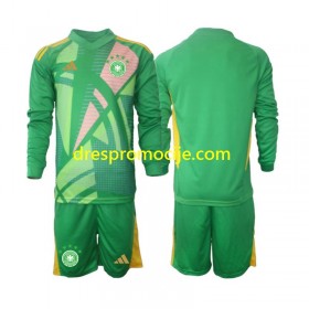 Njemačka Dres Golmanski Dječji Treći 2024/2025 Dugim Rukavima